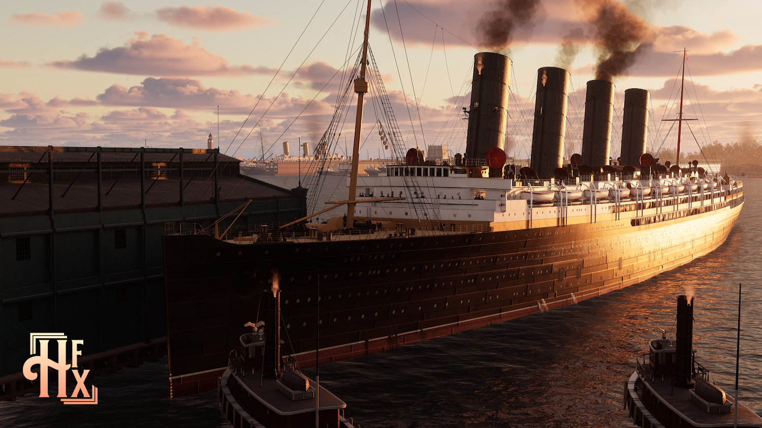 Lusitania The Greyhounds Wake